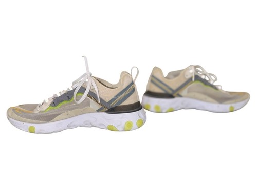 Nike React Element 87 Light Orewood Touch Of Lime 2019 Size 7.5 - Picture 6 of 9