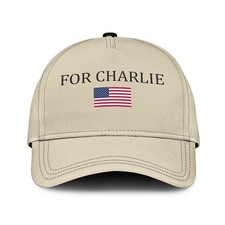 For Charlie Kirk Hat Freedom Embroidered Baseball Cap, Dad Hat US Flag