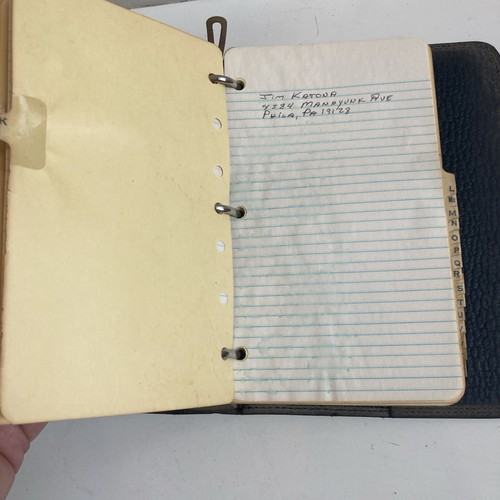 Vintage alter Ordner Mogul 4631 1920’s Adressbuch - Bild 11 von 16