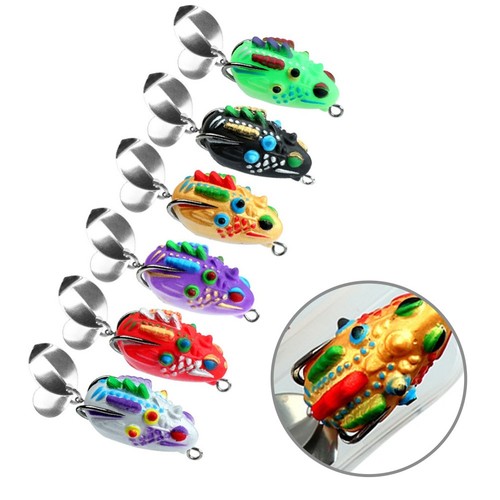 Bass Fishing Lure Fishing Lure Dawn/Dusk Fishing Flexible Legs High Hook-Up Rate - Picture 4 of 10