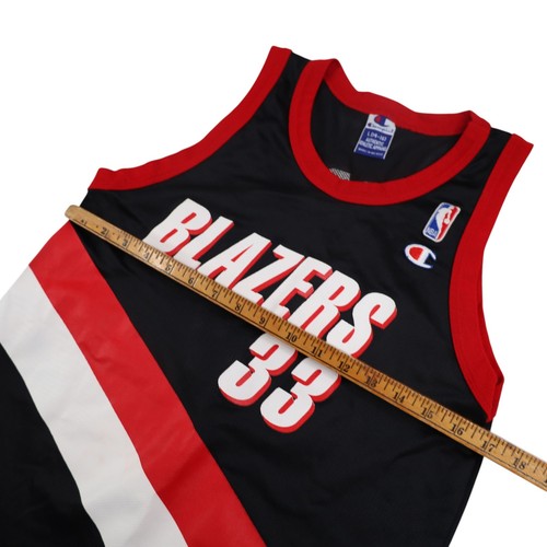 Vintage Champion Portland Blazers Scottie Pippen Youth Large Jersey Black - Picture 7 of 10