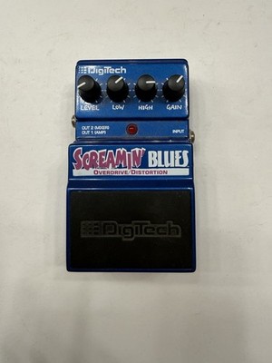 Digitech Screamin  Blues Overdrive / Distortion Guitar Effect Pedal