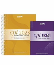 CPT Professional 2023 - Spiral-bound, by American Medical Association - Good c