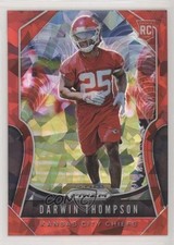2019 Panini Prizm Rookies Red Ice Prizm Darwin Thompson #400 fz4