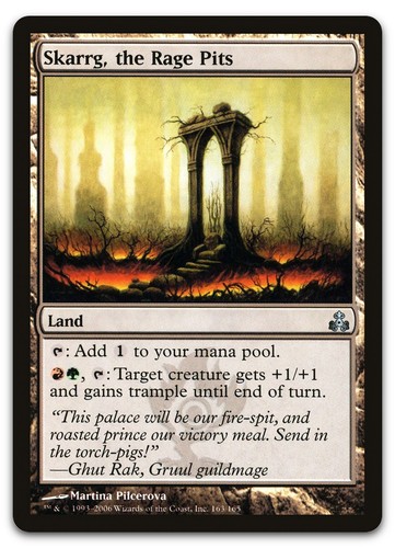 Skarrg, the Rage Pits #163 (LP) Guildpact GPT Magic MTG - Picture 1 of 2