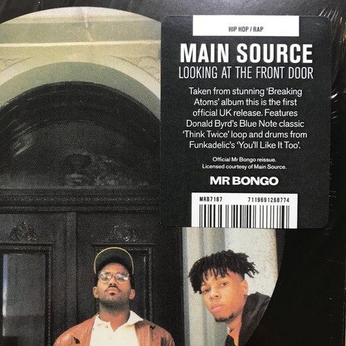 Main Source - Looking At The Front Door (7", RE) (Mint (M)) - 2791338121 - Picture 5 of 5