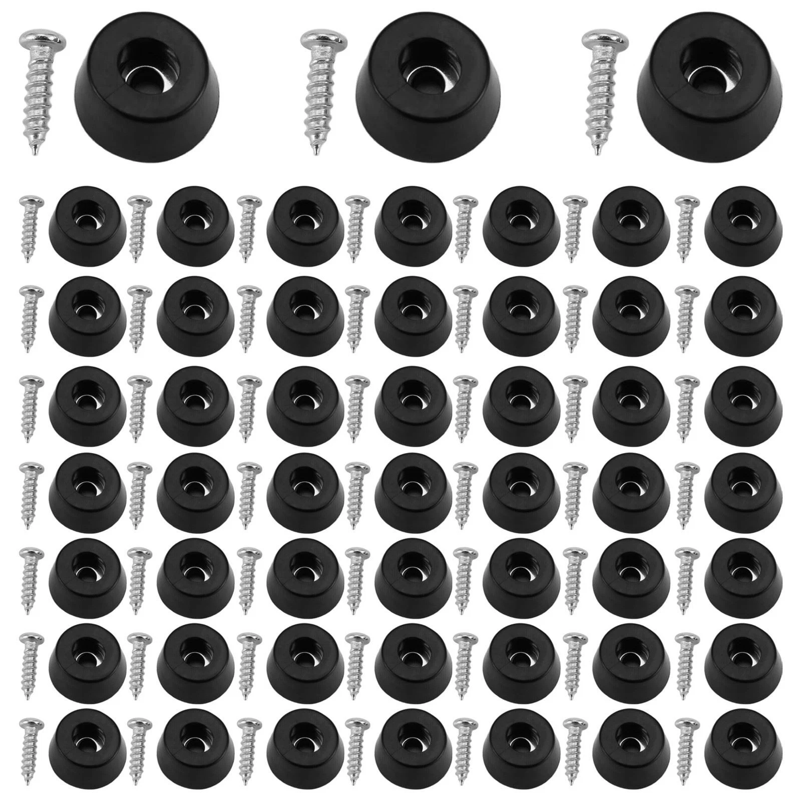 52PCS for Cutting Board (031x059Inch) Scratch Rubber