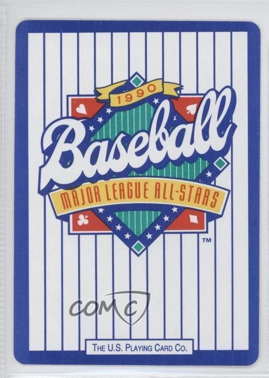 1990 US Playing Cards Major League All-Stars Ozzie Guillen #6C - Image 2 of 2