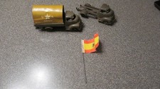 VINTAGE BANNER TOY ARMY TRUCKS