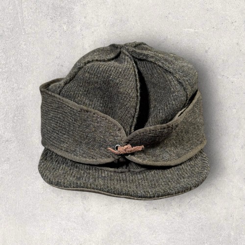 Vintage RRL Ralph Lauren Stormy Kromer Merino Wool Cap Hat Size Small Rare POLO - Picture 2 of 9