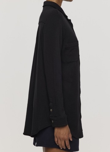 BLEUSALT Malibu Damen Boyfriend blau super bequem Langarm 3/L Oversized r1 - Bild 2 von 12