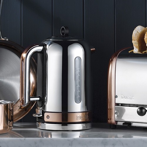 NEW Dualit Classic Kettle DU72790 Copper Trim - Picture 2 of 2