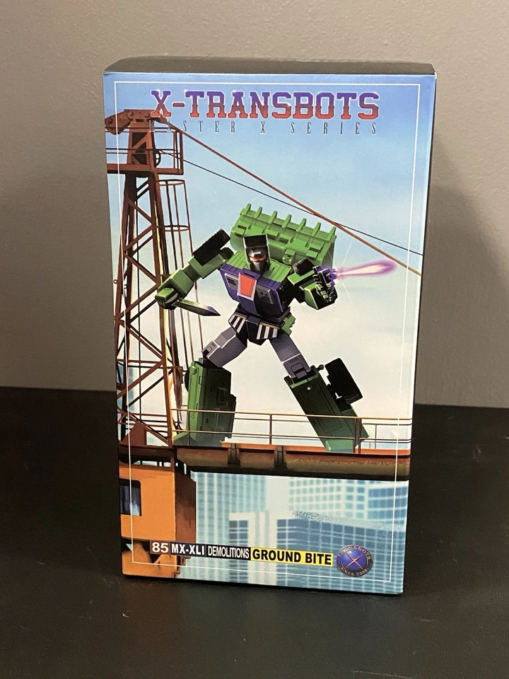 X-Transbots Ground Bite Masterpiece Scrapper - Brand New Open Box, Mint! - Image 2 of 4