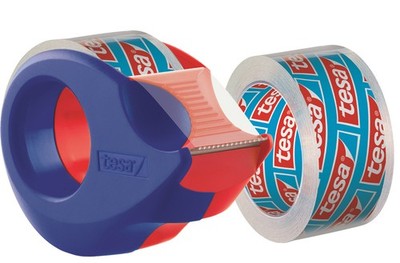 tesa Mini Abroller inkl. 1 Klebefilm tesa Film 19 mm x 10 m kristall-klar