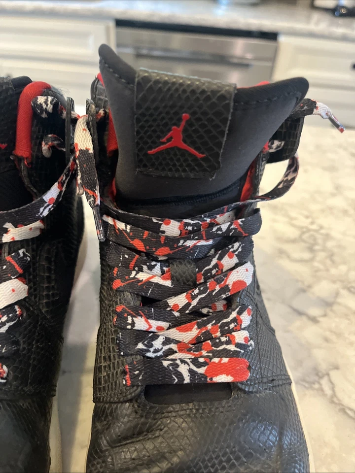 Talla 11 - Air Jordan 1 Retro Nuevo Alto Imitación Piel de Serpiente Foto 4 de 4