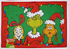 Dr. Seuss's The Grinch, Cindy Lou & Max Christmas Accent  Rug  26" x 38” NWT.