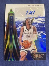 2024-25 Panini Select In Flight Signatures Ja Morant  Auto /49