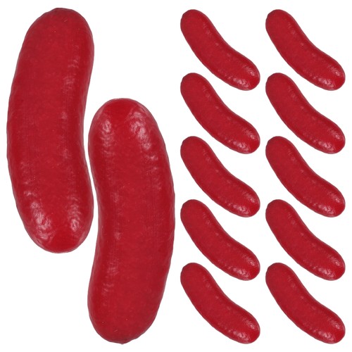 12PCS Simulated Hot Dog Model Realistic Fake Sausage Photography Prop - Bild 10 von 12