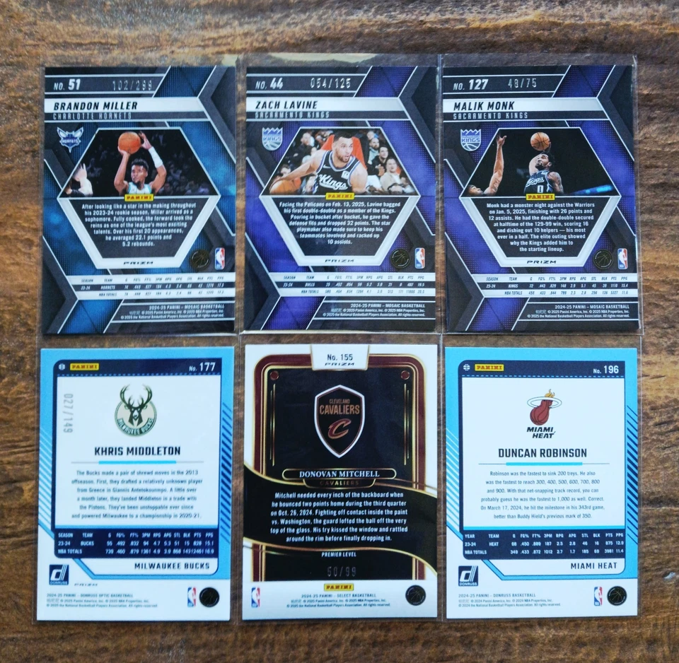 🏀 LOTE DE TARJETAS NBA PANINI (18) 2024-25 - NUMERADAS / AUTOMÁTICAS (RC) COMO NUEVAS 🏀 Foto 4 de 4