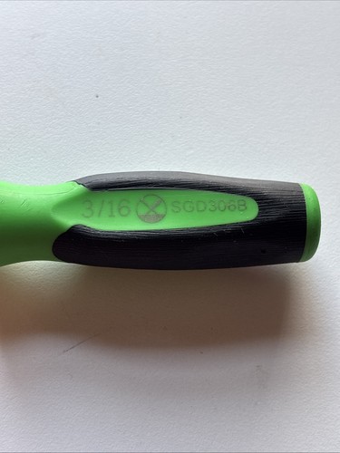 Snap On Flat Screwdriver Neon Green 7/32 Sgd306b 🇺🇸 - Picture 3 of 12