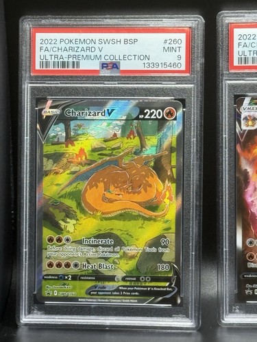Charizard Sword And Shield UPC Promo Sequential PSA 9 Graded Trio 260 261 262 - Bild 2 von 7