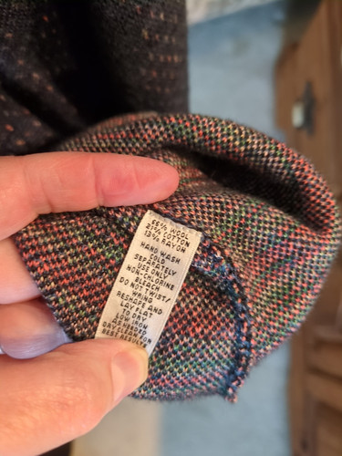 Charlie & Robin Anthropologie 3-D Crochet Sunflower Sweatercoat XLARGE : FLAWS - Picture 14 of 21