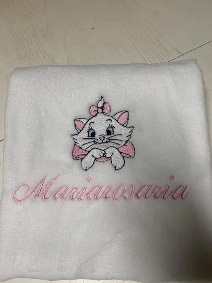 Coperta Pile Ricamata Da Carrozzina  - Immagine 2 di 4