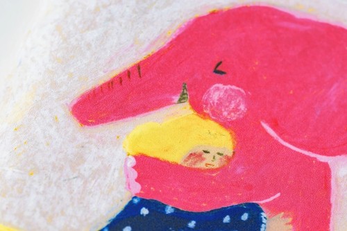 Hobonichi Techo Cover Cousin A5 size Keiko Shibata A heartwarming reunion - Picture 5 of 9