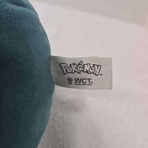 Wicked Cool Toy WCT Pokemon SNORLAX Blue Beige Stuffed Animal Plush Toy for Kids - Picture 8 of 9