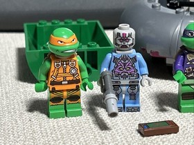 LEGO Teenage Mutant Ninja Turtles 79120 T-Rawket Sky Strike Mutated Dr O Neil +3