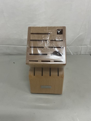 Bloque de almacenamiento de cuchillos de madera natural WÜSTHOF de 15 ranuras - Imagen 2 de 4