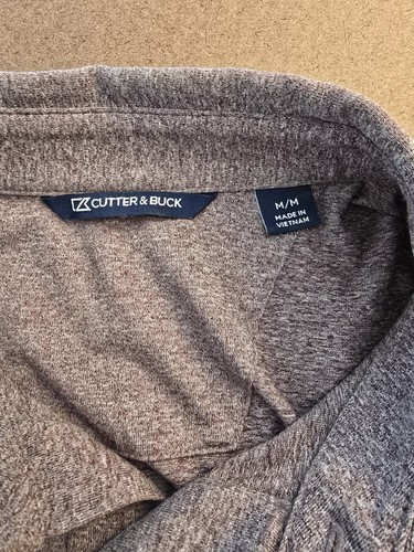 Cutter & Buck Golf Polo Shirt Men’s M * Burgundy Heather * Suncadia Resort - Picture 3 of 10