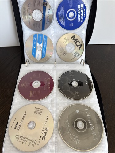 Huge Lot Of 167 Classic Rock, Rock CDs Various Artist Loose In Binder - Picture 6 of 23