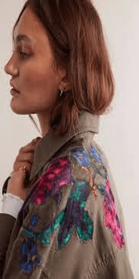 Camisa We The Free by Free People Velvet Roses Foto 2 de 4