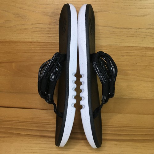 Chanclas Nike Ecohaven Next Nature para hombre talla 10 DH0293-002 negras blancas - Imagen 9 de 22