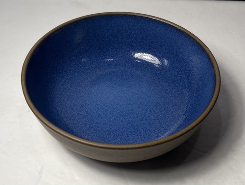 2 Vintage Heath Ceramics 6½" Moonstone & Nutmeg Coupe Soup Cereal Bowls No. 125 - Picture 3 of 4