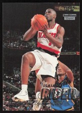 1997-98 Fleer Isaiah Rider #167 Portland Trail Blazers