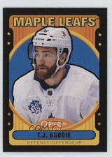 2021-22 O-Pee-Chee Retro Black Border /100 TJ Brodie #350