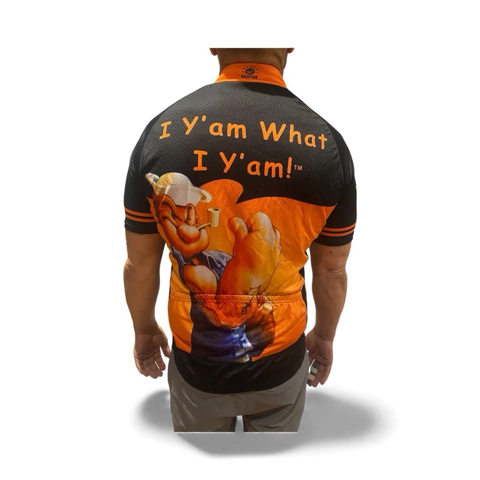 Camiseta de ciclismo Brainstorm Popeye talla grande para hombre Foto 2 de 4