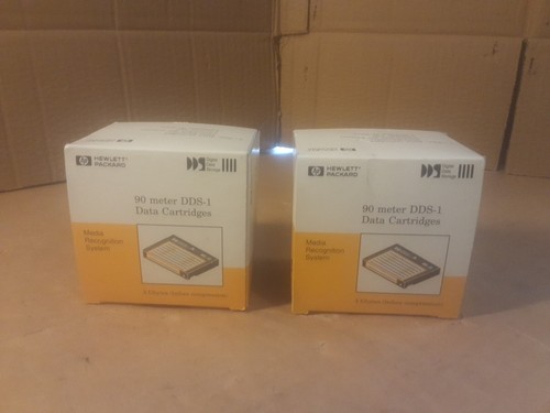 2X HP 90 meter DDS-1 Data Cartridge 2GB Hewlett Packard - Afbeelding 2 van 7