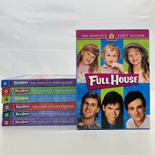 Full House 7 Box Set DVD Lot Seasons 1 & 3-8 Warner Bros John Stamos Bob Saget