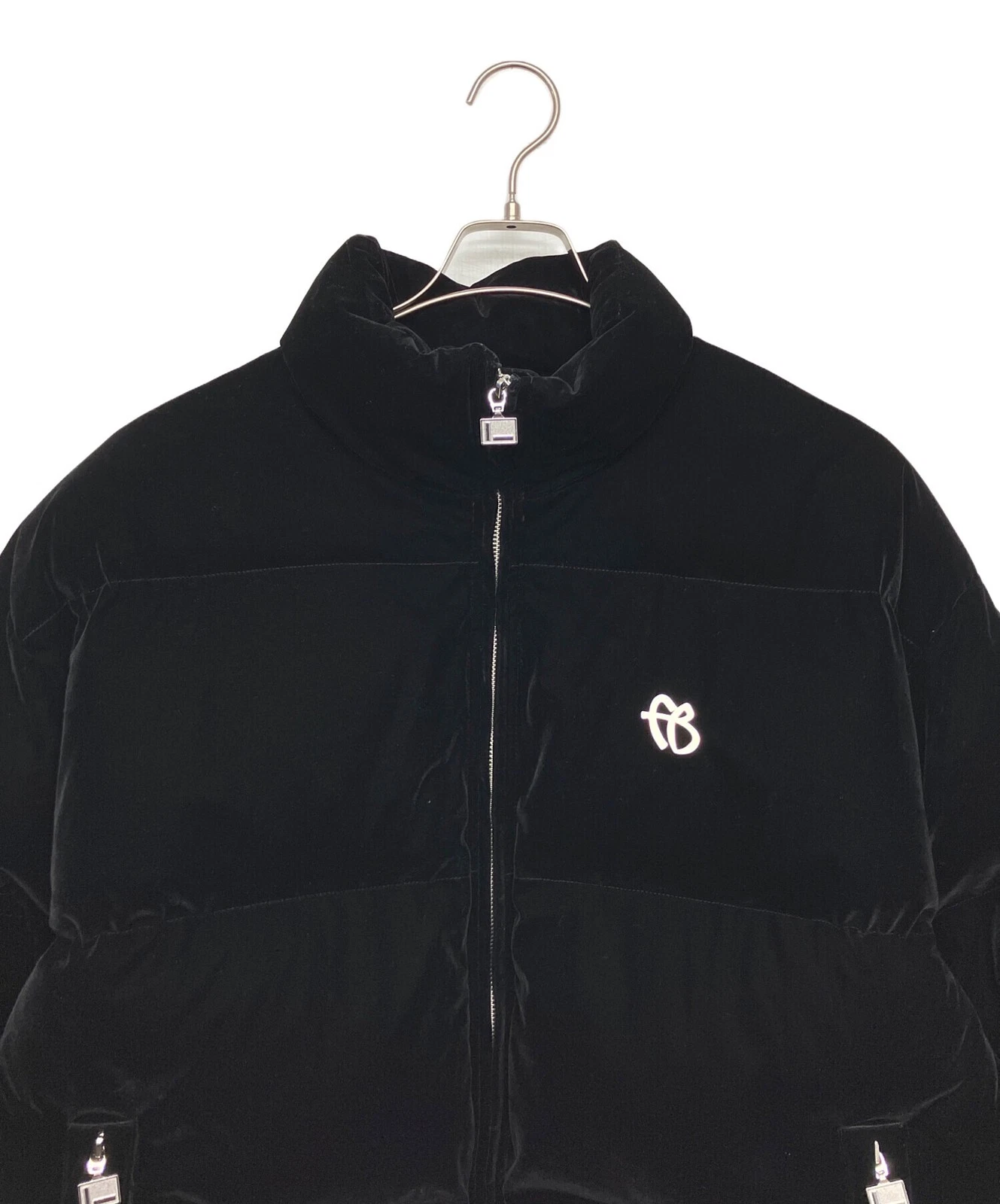 FUBU Puffer Jacket Men's Size L Black image 2