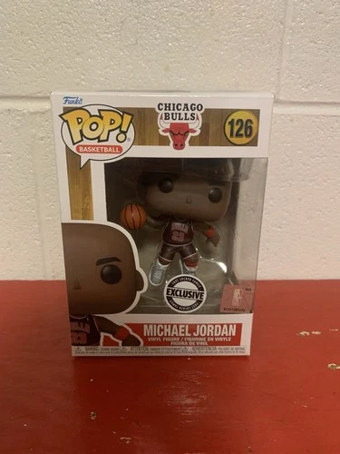 Funko Pop! Michael Jordan (#23 Black Pinstripes, Bulls NBA) 126 - Foot Locker