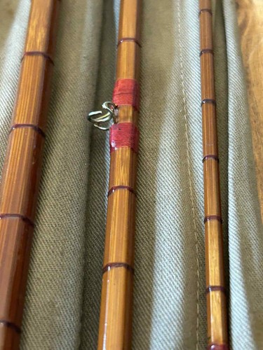 Vintage 'The Gem ' Fly Fishing Rod, James Aspinall , Redditch, Fly Fishing - Picture 14 of 17