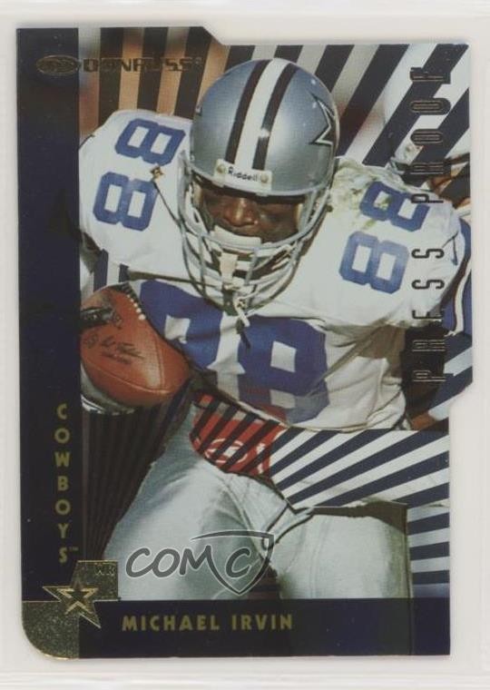 1997 Donruss Press Proof Gold Die-Cut /500 Michael Irvin #51 HOF