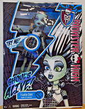 Monster High Frankie Stein Ghoul’s Alive! Doll – Lights Up / Sparks – NEW in BOX