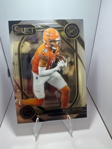 2024 Panini Select Rome Odunze #236 Silver Prizm Rookie Bears - Imagen 1 de 2