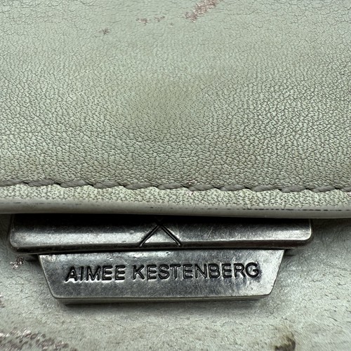 Aimee Kestenberg off whi/Pink copper Leather cross body Satchel Metallic handbag - Bild 8 von 16