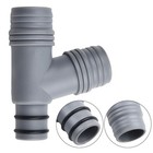 Bathroom Kitchen Tube Pipe Sink Basin Drain Overflow Hose Tee Head Sink Joint