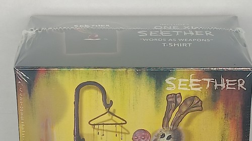 SEETHER Isolate & Medicate (CD, 2014) Box W/ XL T-Shirt Words As Weapons NEW - Picture 3 of 7
